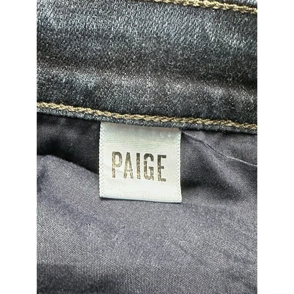 Paige Jeans Adult 36x31 Blue Denim Federal Slim Straight Stretch Normcore Mens